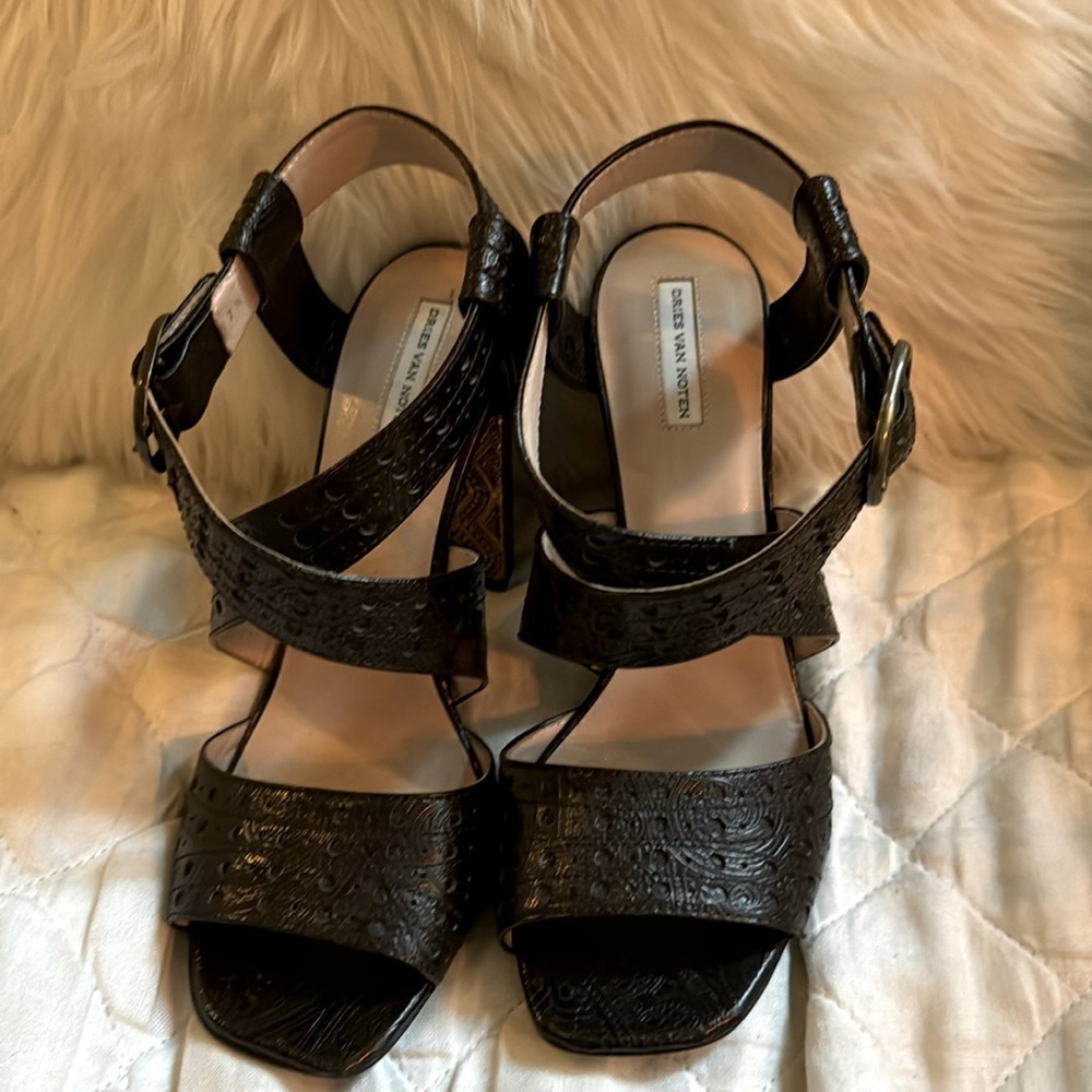 Women’s Leather Heeled Sandals